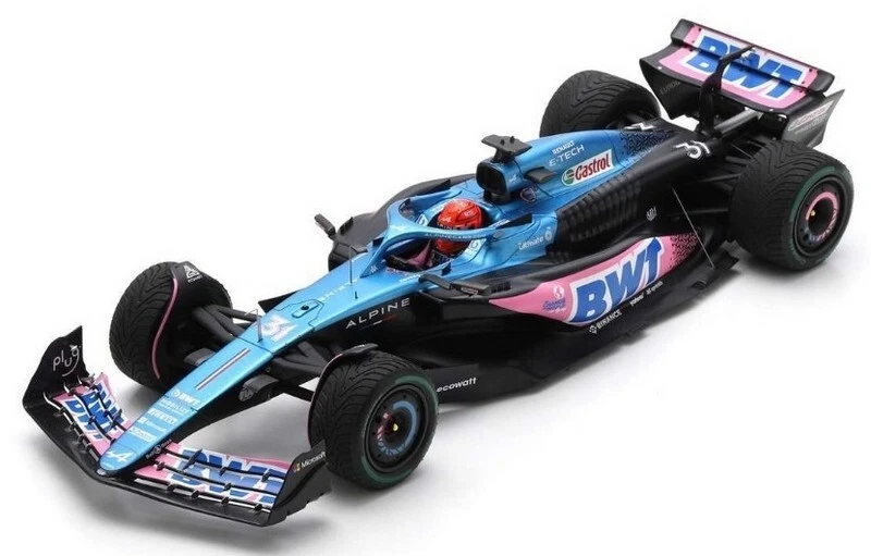 Alpine A523 BWT GP Monaco 2023 Esteban Ocon 1:18 SPARK 18S881 - Immagine 1 di 1