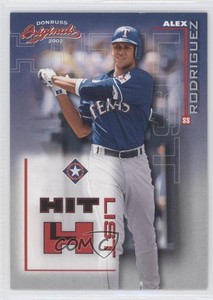 2002 Donruss Originals Hit List /1500 Alex Rodriguez #HL-3