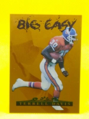 Terrell Davis 1996 Edge BIG EASY #6 Georgia Bulldogs Denver Broncos **208/2000** - Image 1 of 2