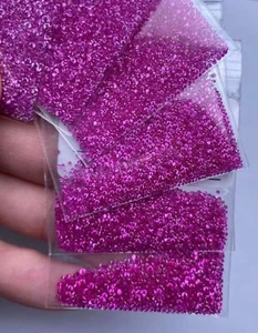 3.02cts Dream Collection 2mm Round 100% Natural Pink Sapphire loose gemstone - Picture 1 of 3