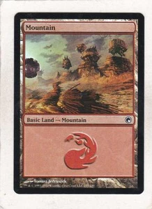 Magic MTG: Foil: Scars of Mirrodin: Mountain #245 - Picture 1 of 1