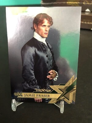 2019 CZX Cryptozoic Outlander Green /55 STR PWR STRPWR Star S18 Jamie Fraser - Image 1 of 2