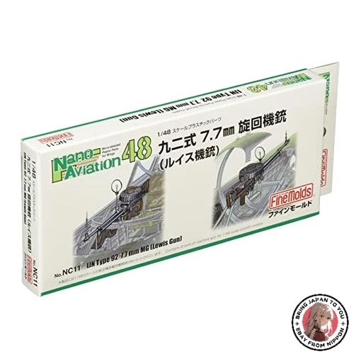 NUOVO Fine Molds NC11 IJN Type 92 7,7 mm MG (Lewis Gun) kit scala 1/48 - Immagine 1 di 1