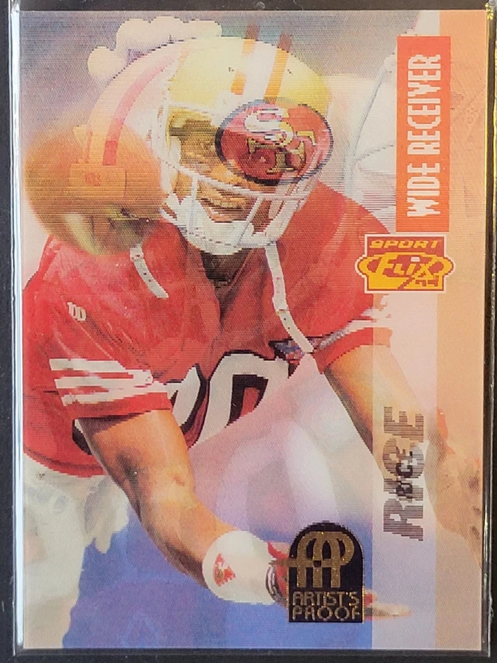 Jerry Rice 1995 Pinnacle Sport Flix #3 - Artists Proof - Image 1 of 1