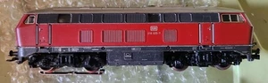 Märklin DB Class 215 Diesel Loco HO Scale Red Grey Good Condition Runner - Picture 1 of 6