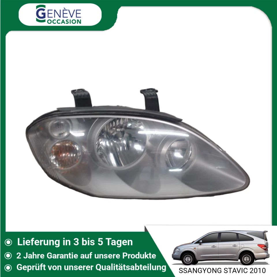 🇩🇪 RECHTER SCHEINWERFER ➤ SSANGYONG STAVIC 8310221305 ♻️ - Bild 1 von 3