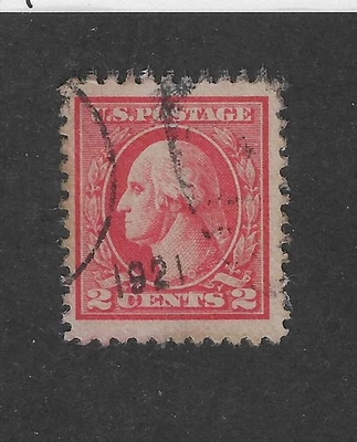 US # 500, 2 cents Deep Rose,George W, type 1a, 1917, XF, scv.$425 - Image 1 of 2