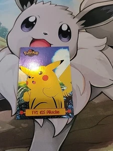 TV2 #25 Pikachu Pokemon Topps Serie 1 Holo Lámina 1999 Casi Nuevo W10 - Imagen 1 de 2