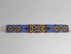 Vintage Lakota Sioux Perlenarbeit Handarbeit - Bild 1 von 24
