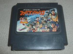 FAMICOM JUMP IMPORT GAME CARTRIDGE ONLY HERO RETSUDEN 2OTH ANNIVERSARY BANDAI    - Picture 1 of 2