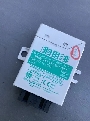 BMW X3 2004 E83 3,0 L MÓDULO DE CONTROL DE BLOQUEO DE ROBO OEM Foto 1 de 3