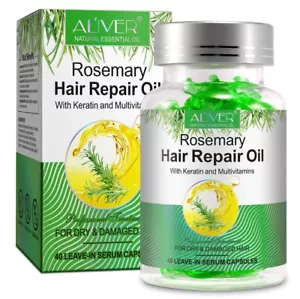 Rosemary oil Hair capsule Hair Vitamin Serum Capsule Moisturizing Hair vitamins - Picture 1 of 1