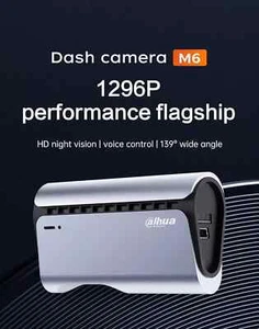 Dahua M6 1296p Mini Dash Cam, 3Mp (1920 × 1080), Lens 139°, Smartphone applic... - Picture 1 of 7