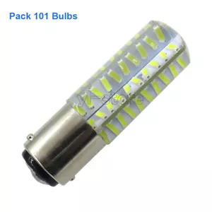 100x BA15D LED Bulb Lamp Lights Light Bulbs Lamps 221K7 6500K 110V Special Base - Picture 1 of 3