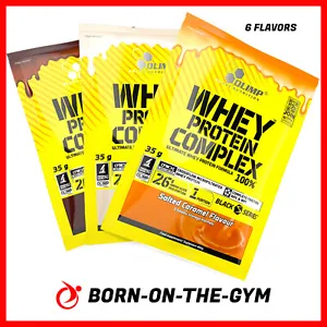 OLIMP WHEY PROTEIN COMPLEX 100%  WPC WPI ISOLATE CONCENTRATE BCAA 6 FLAVORS - Picture 1 of 5