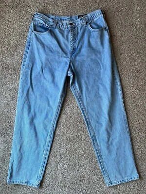 Vintage Lands End Size 14P (Petite) Mom Jeans, Made in USA Light Blue EUC - Image 1 of 4