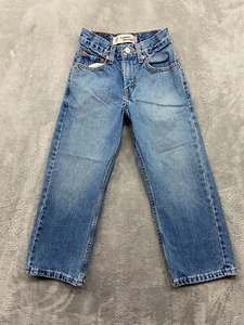 Levi's Jeans Boys 22x21 Blue Denim 569 Loose Straight Outdoors Academia School - Picture 1 of 13