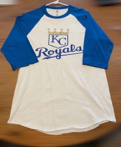 KANSAS CITY ROYALS MLB T-SHIRT MID SLEEVE HERREN SMALL - NEU ohne Etikett - Bild 1 von 3