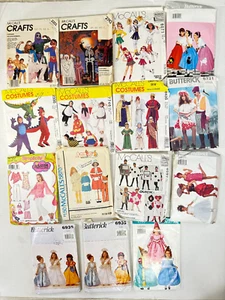 Kostüm McCall's Halloween Kinder Unisex Erwachsene Theater Schnittmuster 15 Stück - Bild 1 von 11