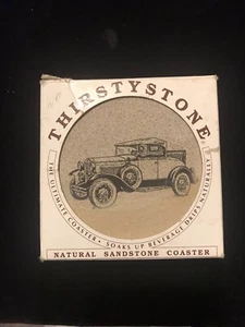 THIRSTYSTONE Ancient Sandstone & Cork USA New Old Stock 1978 Oldtimer Automobil - Bild 1 von 4