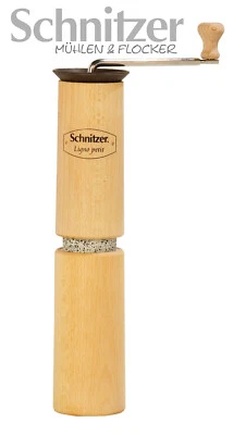 Schnitzer Handgetreidemühle LIGNO PETIT kleine Getreidemühle mit Handbetrieb - Bild 1 von 3