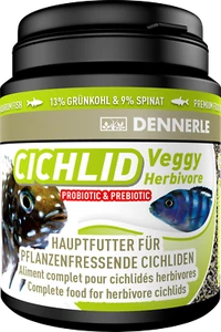 Dennerle Cichlid Veggy Futter für pflanzenfressende herbivore Cichliden 200 ml - Bild 1 von 1