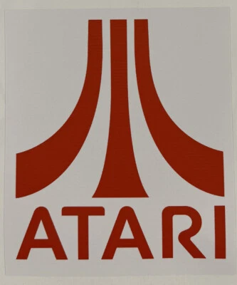 Calcomanía de vinilo con logotipo de Atari pesada 6 mil  Foto 1 de 2