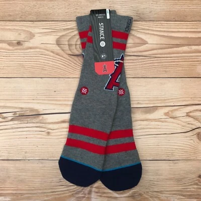 Stance MLB Los Angeles Angels Crew Socks Men’s Size Small/Medium - Image 1 of 4