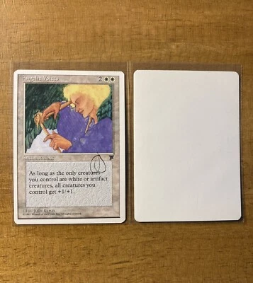 MTG ✨Signed ANGELIC VOICES  Artist Proof✨ Chronicles NM/Mint Rare 1995 Baroh Art - Image 1 of 3