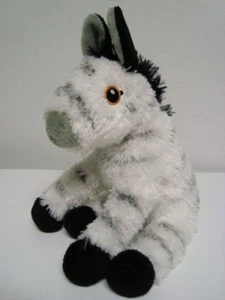 Eco Pals Zebra by Wildlife Artists Eco-Friendly 8" Stuffed Animal Plush Toy - Picture 1 of 7