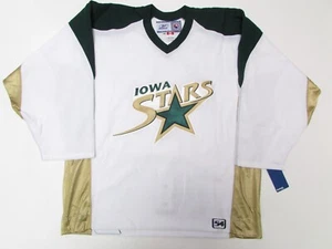 IOWA STARS AUTHENTIC AHL PRO REEBOK 6100 HOCKEY JERSEY SIZE 54 - Picture 1 of 2