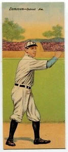 Dover reprint - 1911 Mecca Double Folder T201 Bill Donovan / Ralph Stroud Tigers - Picture 1 of 2