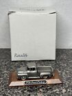 Rawcliffe Fine Pewter 1956 Ford Pickup Truck 1/87 Scale W/ Base & Box