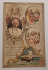 antico Santino PAPA LEONE XIII GIUBILEO 1893 Modena Società Litograf S. Giuseppe