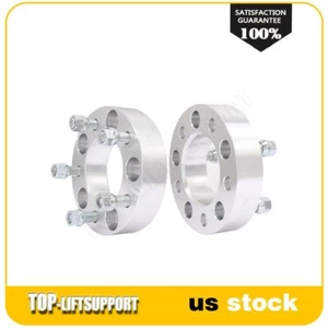 2x 1.5" inch 5x5 5x127 Wheel Spacers M14x1.5 For Chevy GMC C1500 Suburban Tahoe - Picture 1 of 10
