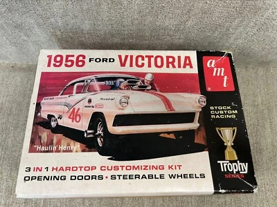 Vintage USA Made 3 In 1 AMT Model  1956 FORD VICTORIA - Image 1 of 4