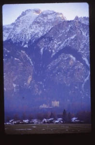 Vintage Photo 35mm Slide Germany Neuschwanstein Castle - Picture 1 of 1