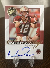 RARE 2008 Press Pass Matt Ryan ON CARD ROOKIE AUTO Saturday Signatures RC HOF?