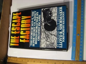 The Escape Factory Lloyd Shoemaker 1st Ed St. Martins Press 1990 Price cut off - Picture 1 of 7