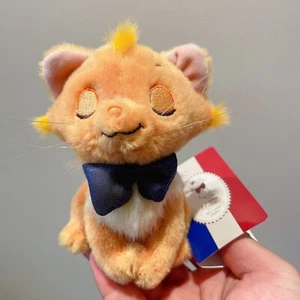 Disney Store authentisch The Aristocats Toulouse Katze klein Plüsch Anhänger Schlüsselanhänger - Bild 1 von 3