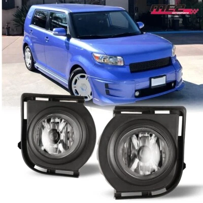 Luces antiniebla para Scion xB 2008-2010 con soporte + cableado + kit de interruptor par de lentes transparentes Foto 1 de 4