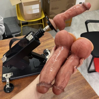 Máquina sexual ventosa consolador masturbación realista juguete sexual eléctrico automático Foto 1 de 4