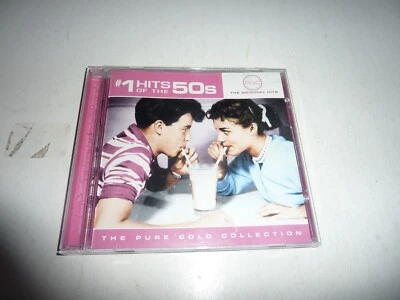 #1 HITS OF THE 50s Pure Gold Collection CD BMG 2004 VG/EX Disc Foto 1 de 4