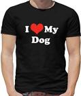 I Love My Dog Mens T-Shirt - Puppy - Dogs - Pup - Mutt - Canine - Pet - Doggy