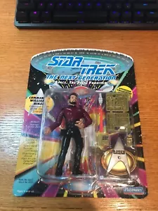 Star Trek TNG Commander William T. Riker 1992 action figure MOC Unpunched - Picture 1 of 1
