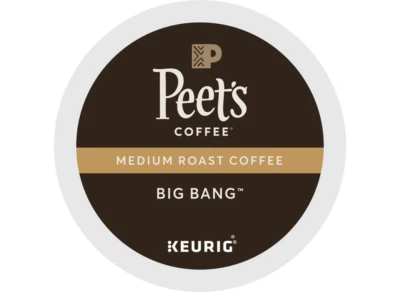 Peet's Coffee Big Bang Coffee 22 to 132 Keurig Kcups Pick Any Size FREE SHIPPING - Image 1 of 2