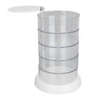 5 Layer Rotating Hair Accessories Organizer With Dust Proof Lid Bathroom RMM