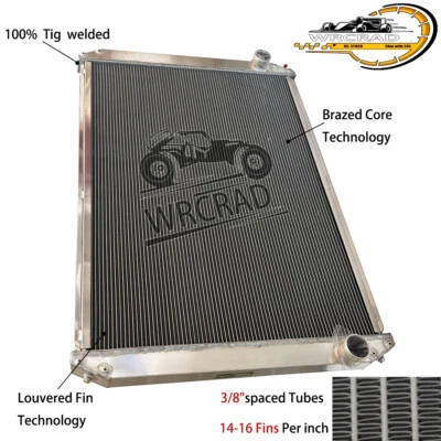 Radiador de aluminio para Freightliner Columbia Century Clase M2 106 2004-2007 2005 Foto 1 de 4