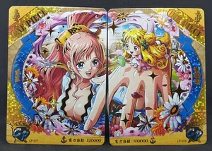 One Piece Shirahoshi Mansherry Combo Puzzle Cards CP-017 018 Holo Foils Kadong - Picture 1 of 3