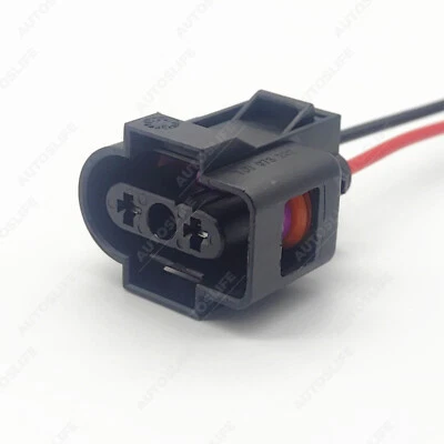 Sensor de tanque de líquido refrigerante 2 vias conector pigtail para 1996-2023 Audi A3 A4 A5 A6 A8 - Imagem 1 de 4